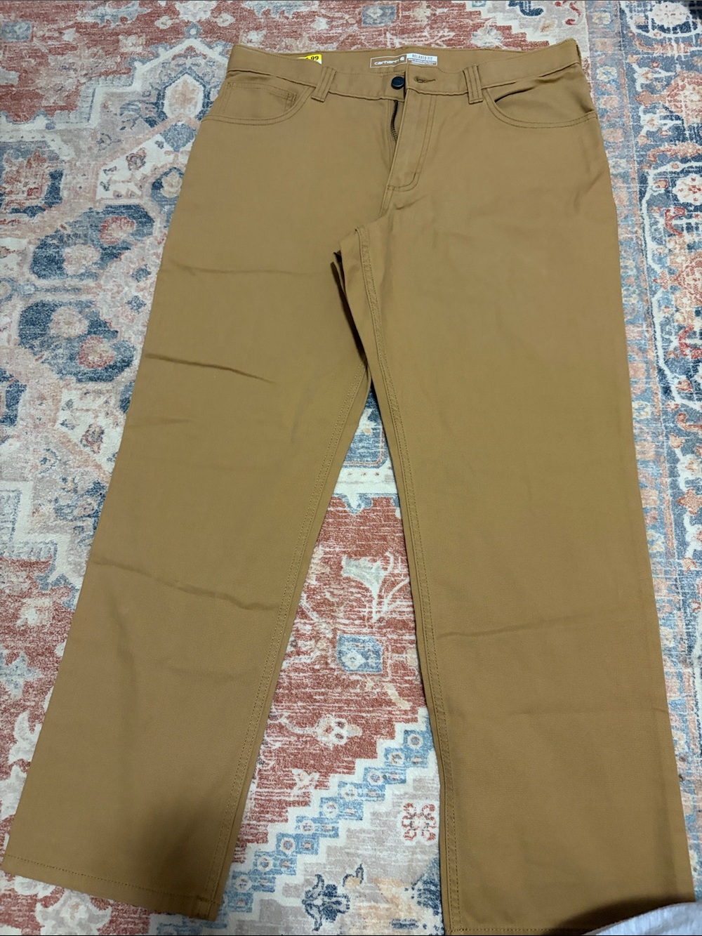 Carhartt Men's Chinos in Caramel Brown